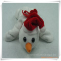 Stuffed Plush Toy Bear Snowman Magnet for Promotion